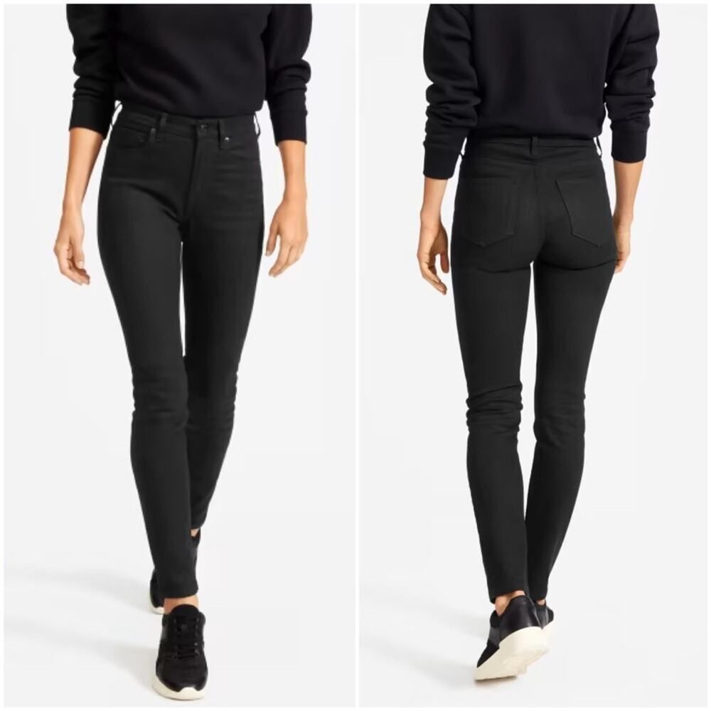 Everlane Black Regular Skinny Jeans